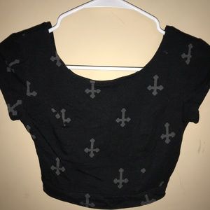 Cross Crop Top
